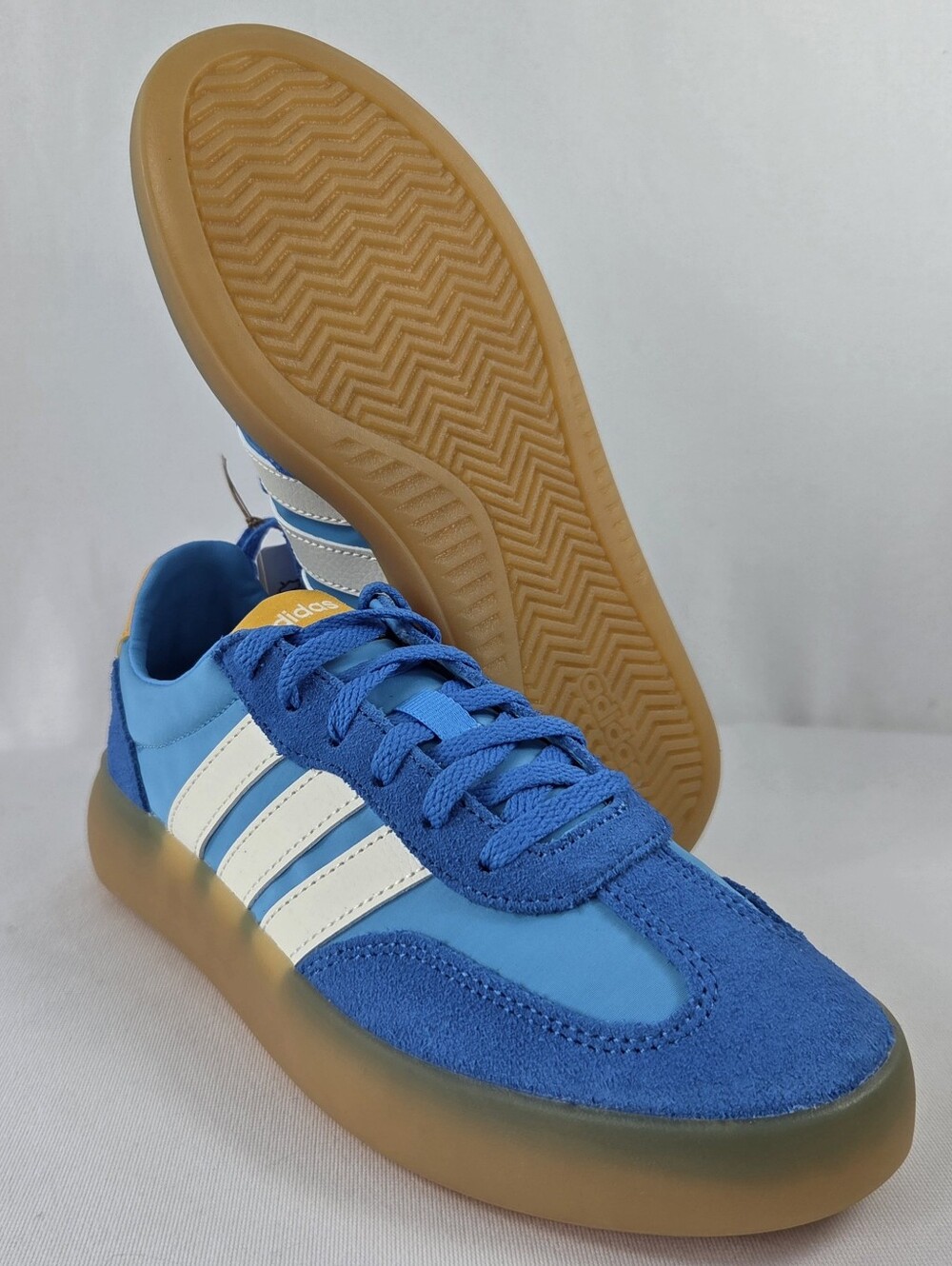 Adidas Barreda Decode Size 5 Youth Blue Shoes JP6726 Grade School Gold Off White